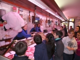 Visita comer a l' escola